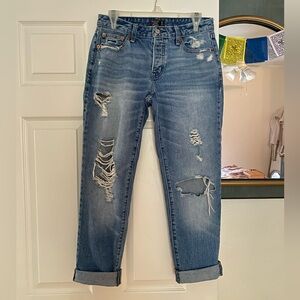 Abercrombie & Fitch Low Rise Distressed Jeans Vintage Y2K